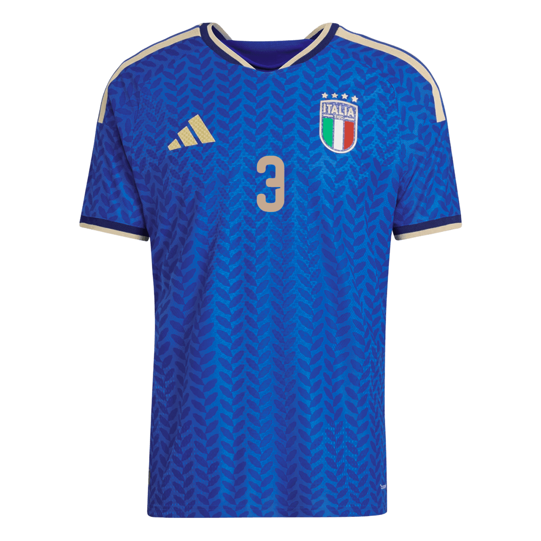 DIMARCO #3 Mens Italy World Cup Home Jersey 2026 - Player Version (Slim Fit)