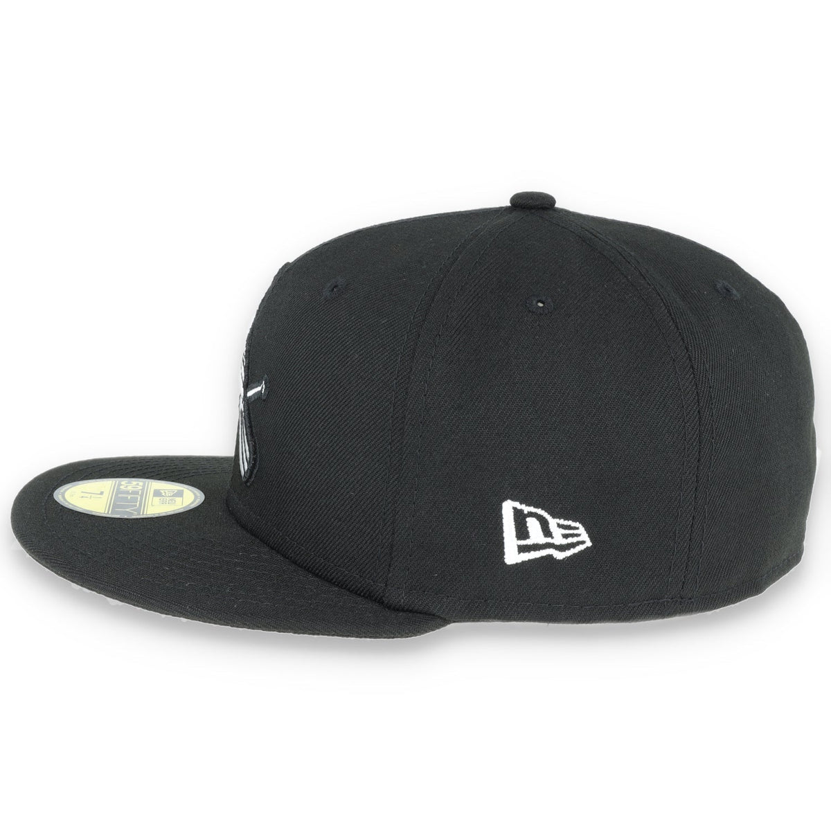 ST. LOUIS CARDINALS NEW ERA BASIC COLLECTION FITTED 59FIFTY-BLACK AND WHITE
