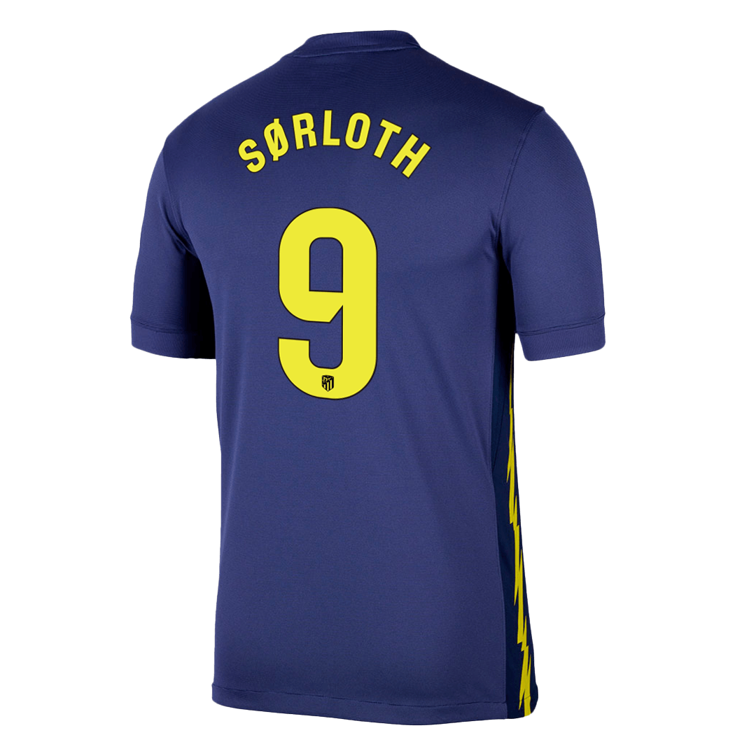 SØRLOTH #9 Mens Atletico Madrid Away Jersey 2025/26