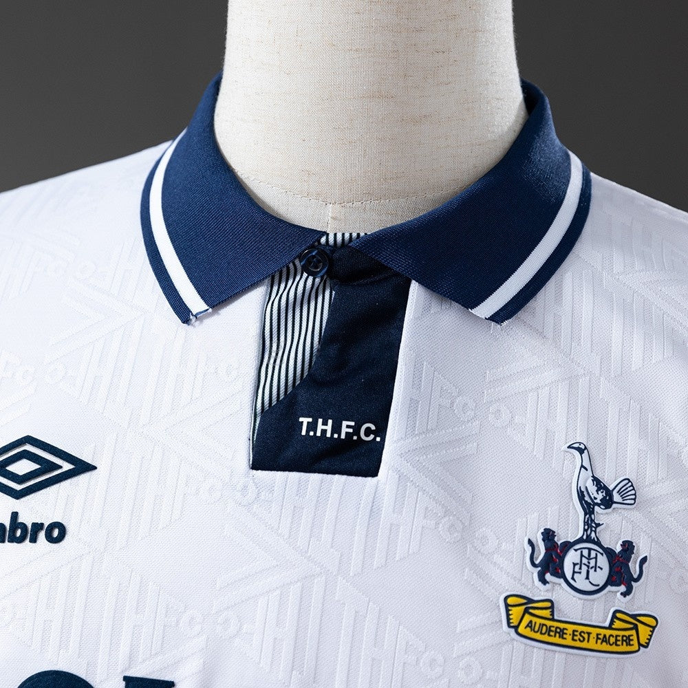 Tottenham Hotspur Jersey 1991-93 Retro Home Football Kit