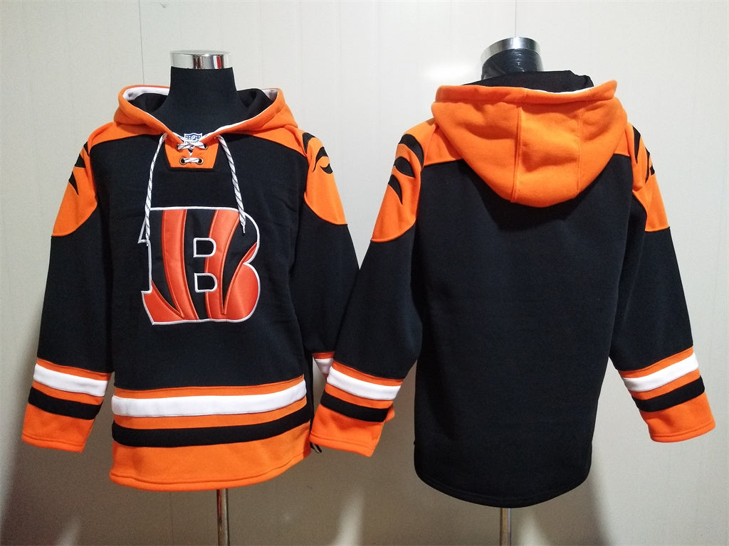 Cincinnati Bengals Hoodie Jersey - Black
