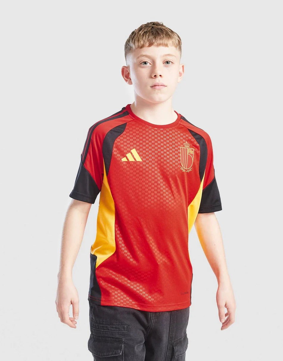 Belgium Home Shirt 2025/26 - Kids World Cup