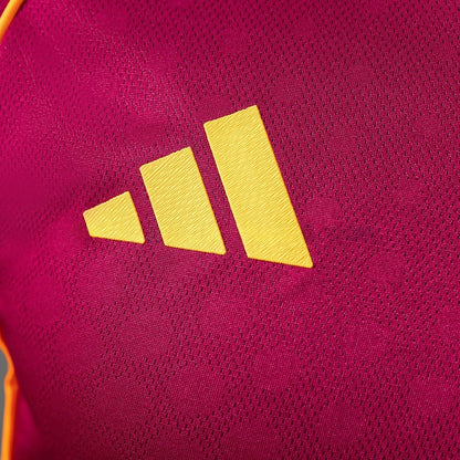 AS Roma Jersey 25/26 Home Football Kit Player Version