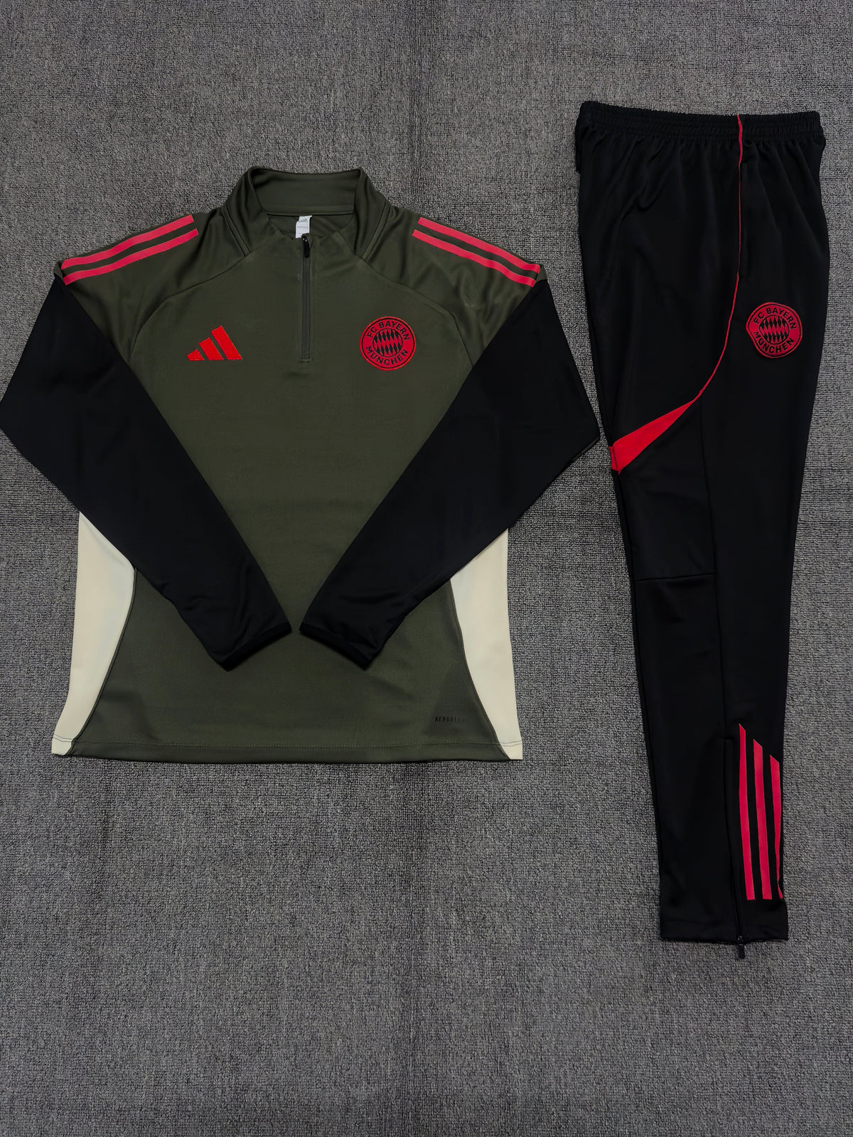Kids Bayern Munich Training Tracksuits 25/26 Football Kit Soccer Jersey