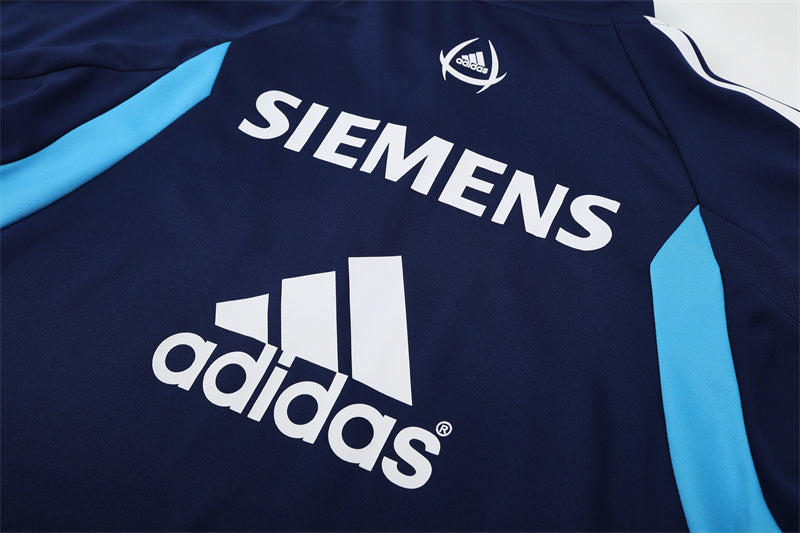 Retro Real Madrid Training Tracksuits 2005-06 Football Kit Soccer Jersey