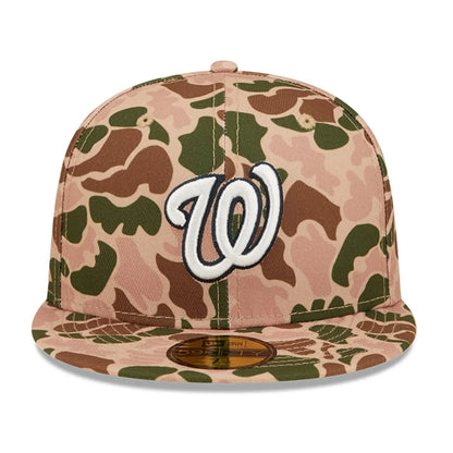 New Era Washington Nationals 2019 World Series Side Patch Duck Camo 59FIFTY Fitted Hat