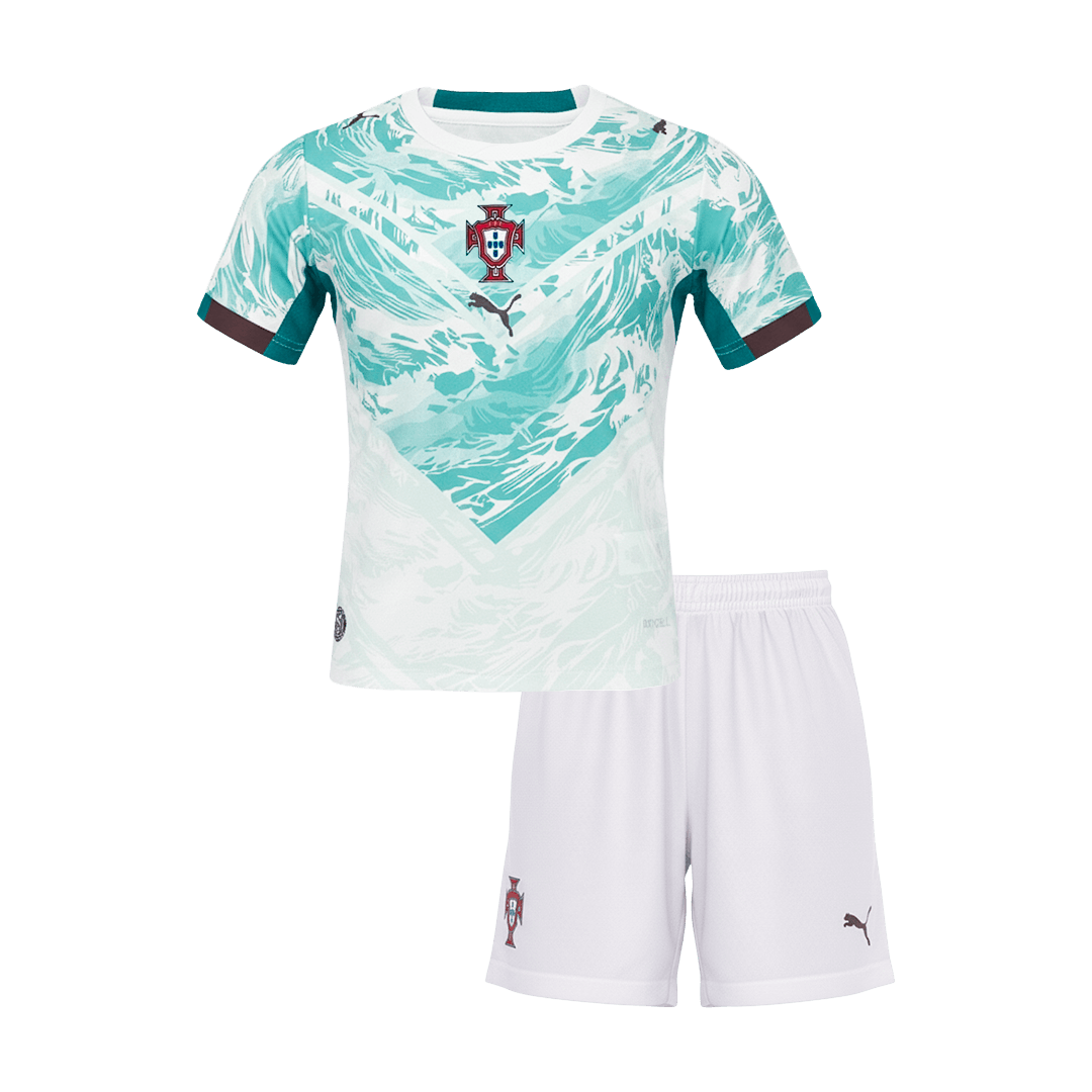 Kids Portugal World Cup Away Kit 2026