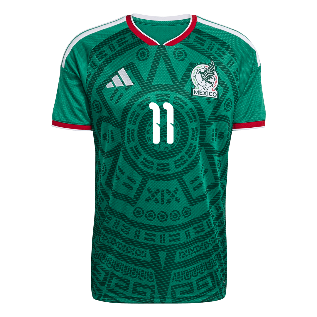 S.GIMENEZ #11 Mens Mexico World Cup Home Jersey 2026 [PREMIUM]