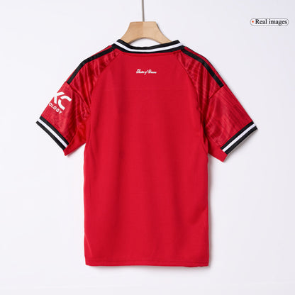 Kids Manchester United Home Kit 2025/26