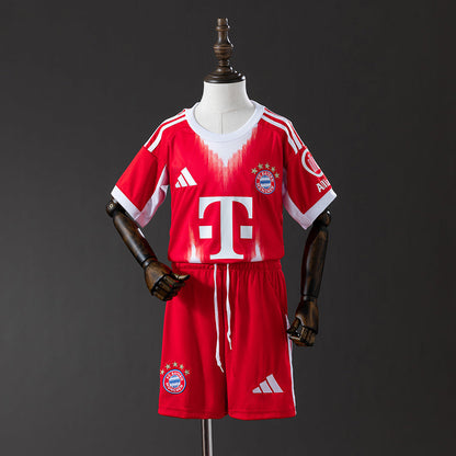Kids Bayern Munich Jersey 25/26 Home Football Kit