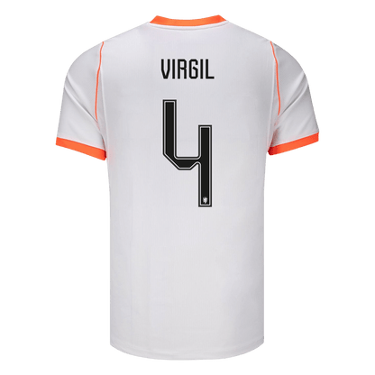 VIRGIL #4 Mens Netherlands World Cup Away Jersey 2026