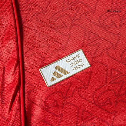 SALIBA #2 Mens Arsenal Home Jersey 2025/26 - Player Version (Slim Fit)