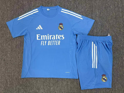 Kids Real Madrid Training Tracksuits 25/26 Football Kit Soccer Jersey