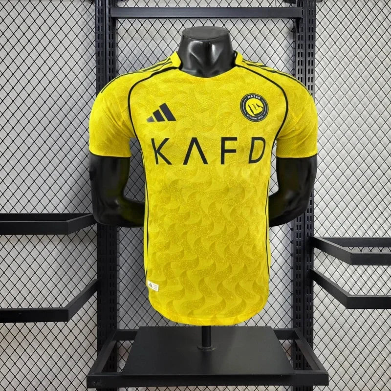 Player Version Al-Nassr Riyadh Jersey 25/26 Home RONALDO Football Kit Soccer Jersey
