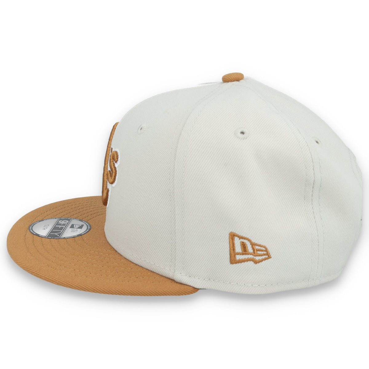 New Era Youth Oakland Athletics Color Pack 9FIFTY Snapback Hat-Stone/Light Bronze