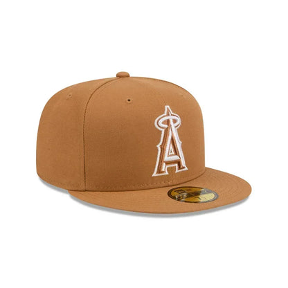 New Era Los Angeles Angels Basic 59FIFTY Fitted Hat - Bronze