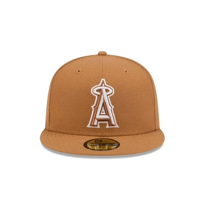 New Era Los Angeles Angels Basic 59FIFTY Fitted Hat - Bronze