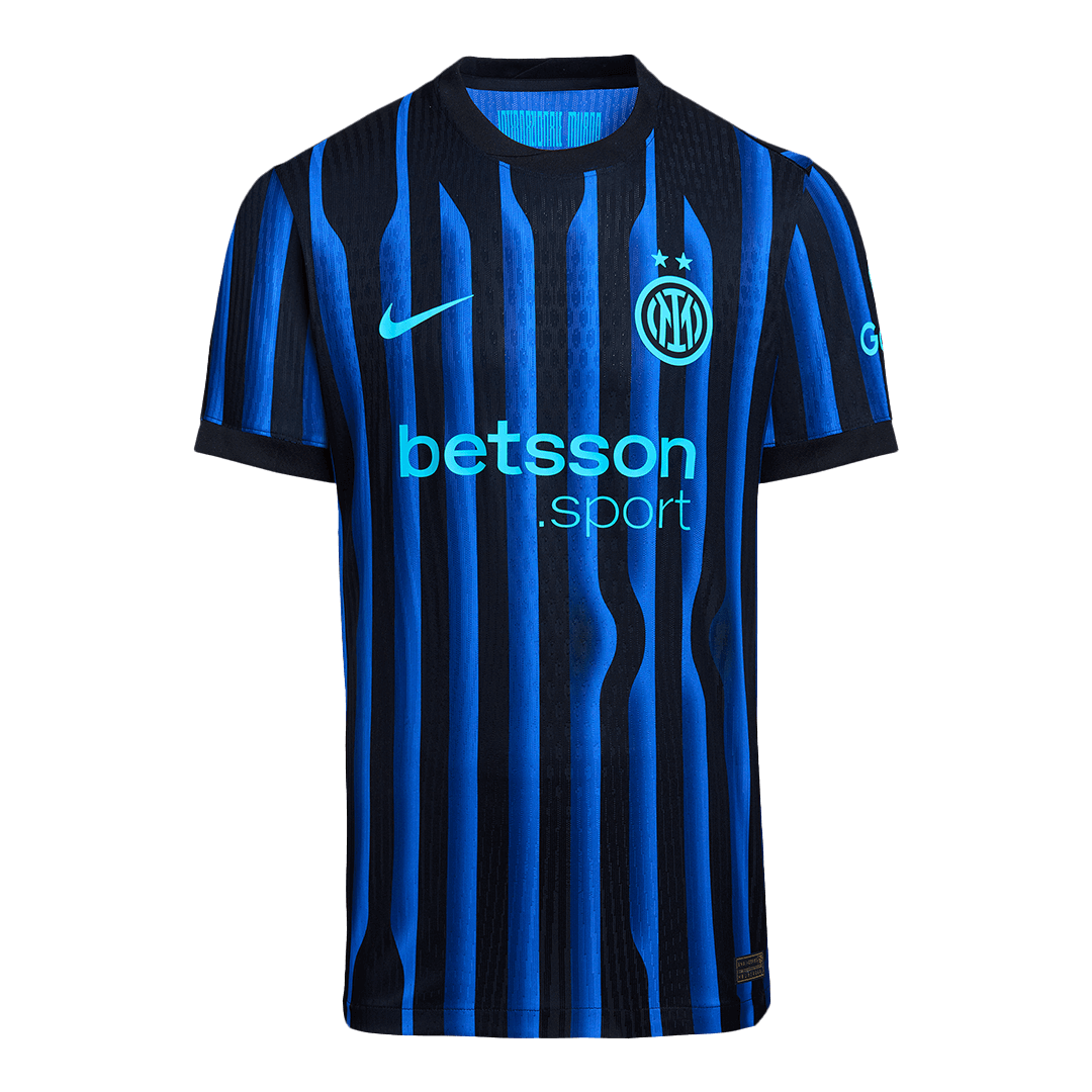 THURAM #9 Mens Inter Milan Home Jersey 2025/26 - Player Version (Slim Fit)