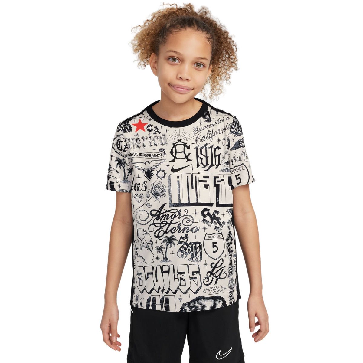 Nike Club America X CA Youth Pre-Match Jersey