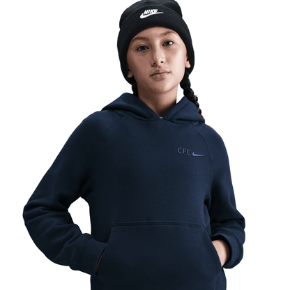 Nike Chelsea FC Air Big Kids' Nike Soccer Pullover Hoodie