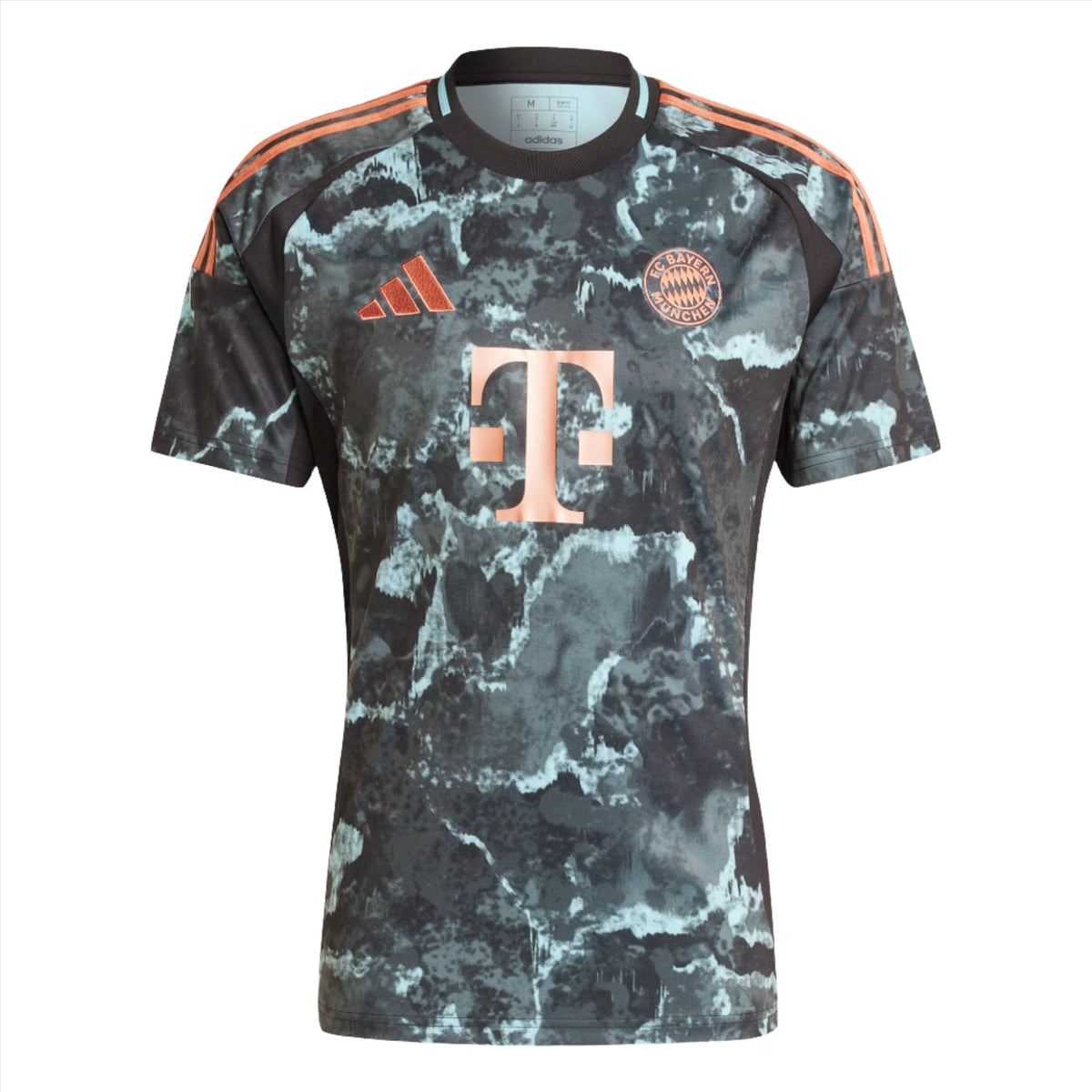Adidas Men's FC Bayern Munich Away Replica Jersey 24/25 - Black