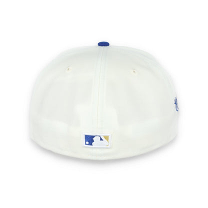 New Era Toronto Blue Jays 1992 World Series Patch 59FIFTY Fitted Ivory Hat