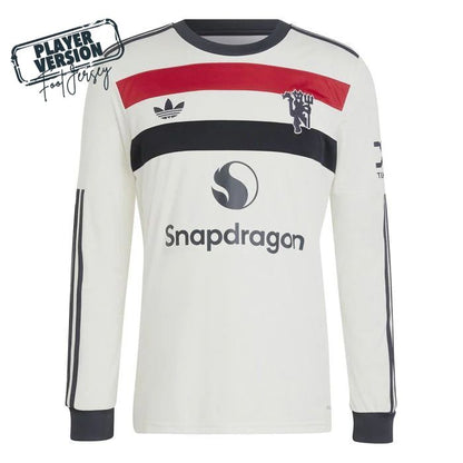 Manchester United Jugador Tercera Camiseta 2024/2025 Long Sleeve