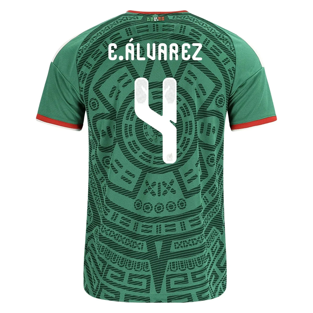 adidas 2026 Mexico Men's Stadium Home Soccer Jersey