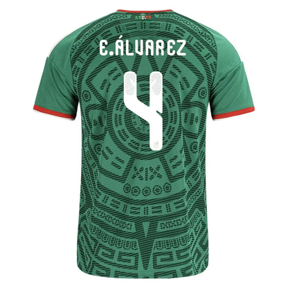 adidas 2026 Mexico Men's Stadium Home Soccer Jersey