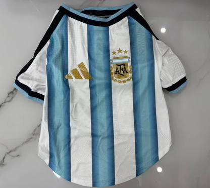 Camisetas del Mundial 2026 Mascotas - Argentina