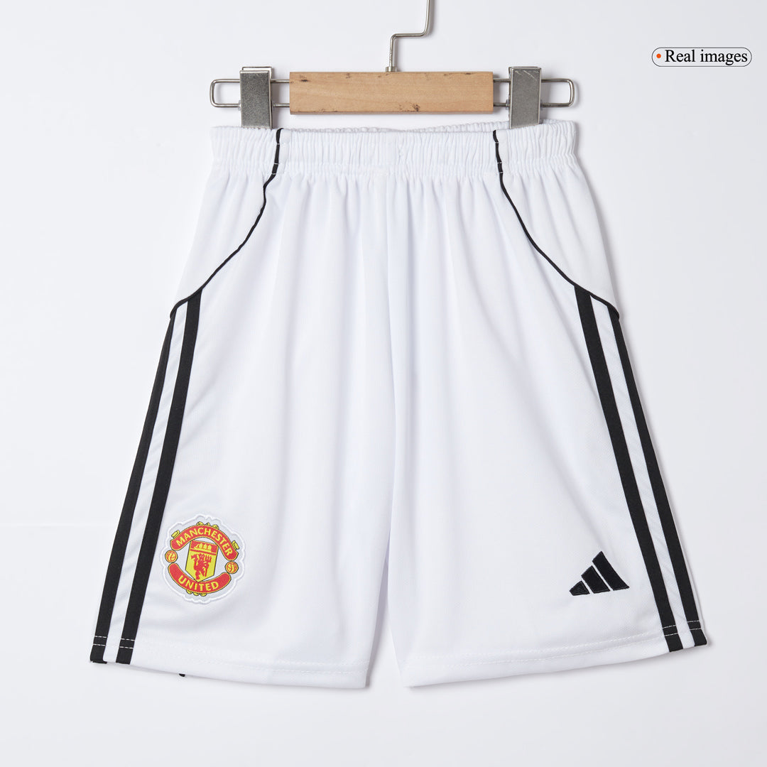 Kids Manchester United Home Kit 2025/26