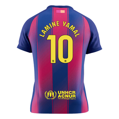 LAMINE YAMAL #10 Mens Barcelona Home Jersey 2025/26 [PREMIUM]