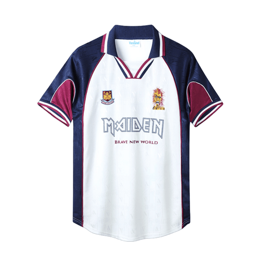 West Ham United Retro Iron Maiden Jersey 1999