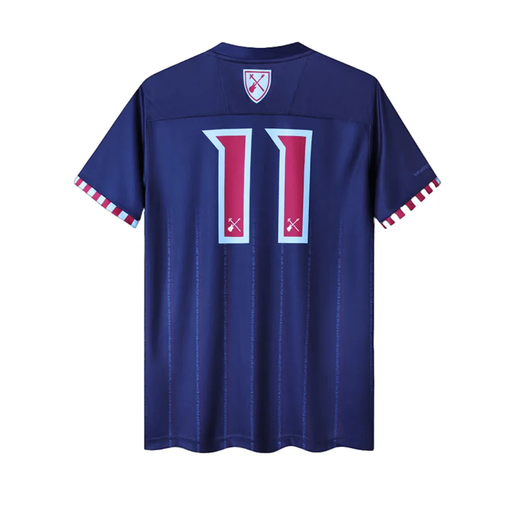 West Ham United Retro Iron Maiden White Jersey