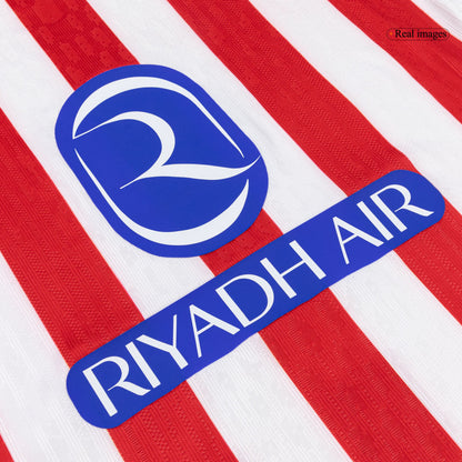SØRLOTH #9 Mens Atletico Madrid Home Jersey 2025/26 - Player Version (Slim Fit)