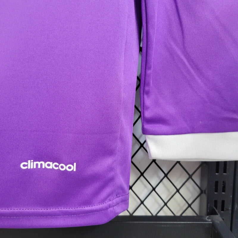 Retro Real Madrid Away Kit 16/17 Long Sleeves Football Jersey