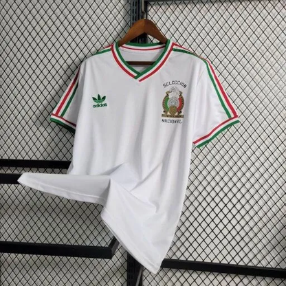 Mexico Jersey Away Kit 1985 Retro Football Team Soccer Shirt