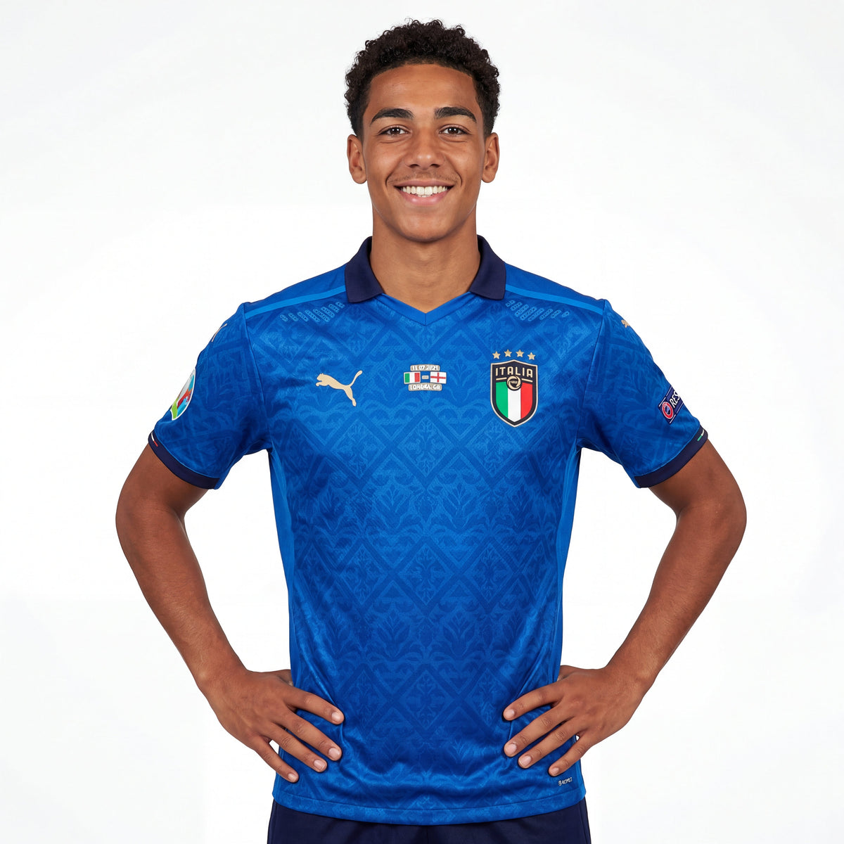 Jersey Italy [Final Wembley] 2021 Puma - Blue